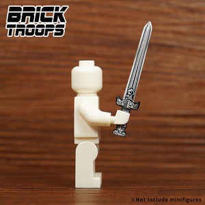 Leyile Custom UV Printed Chinese Sword B for Minifigures -Pick Color!-