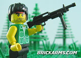 Brickarms Combat LMG Weapon for Minifigures -Pick Color and Model-  NEW