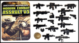 Brickarms Assault Pack V3 Modern Combat- for Minifigures -NEW