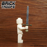 Leyile Custom Knight Sword B for Minifigures -Pick Color!- Castle Weapon