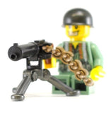 BRICKARMS M1917A1 Machine Gun for Custom Minifigures NEW WW2 Soldier US Military