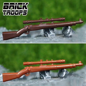 Custom M1903 Springfield for Minifigures -Pick Color!-  NEW Brick Troops Leyile