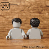 Leyile Brick Custom Minifigure HAIR Pieces -Pick Style! Amazing Detail