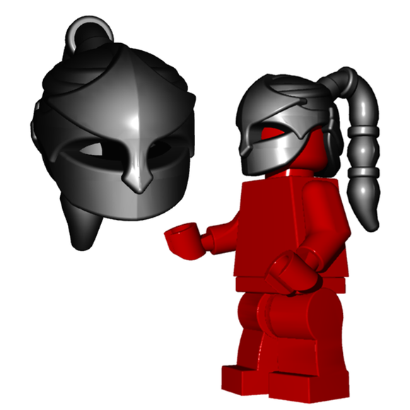 Custom Assassin Mask for Minifigures LOTR Castle -Pick your Color! NEW