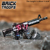 Custom M4 Rifle Variants for Minifigures -Pick Color!-  NEW Brick Troops Leyile