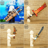 Leyile Custom Limited Edition Weapons & Accessories for Minifigures -Pick Style!