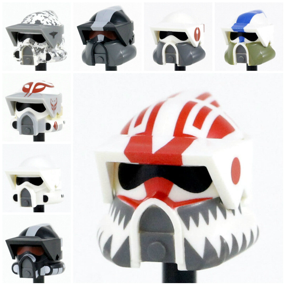 Clone Army Customs ARF Trooper Helmet for Clone Minifigures -Pick Colo ...