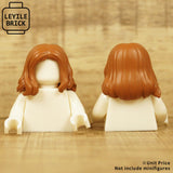 Leyile Brick Custom Minifigure HAIR Pieces -Pick Style! Amazing Detail