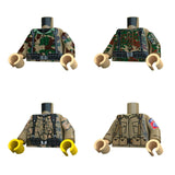 Genuine Lego Custom Printed Torsos - printing by United Bricks -Pick Style!