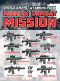 Brickarms Mission Pack Modern Combat- for Minifigures -NEW