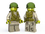 Brickarms WW2 US RANGER VEST for  Minifigures -Pick your Color!-