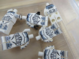 Custom Clone Trooper Minifigure Bodies UV Printed on Genuine Lego Parts