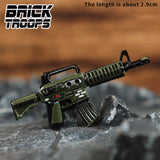 Custom M4 Rifle Variants for Minifigures -Pick Color!-  NEW Brick Troops Leyile