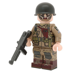 WW2 U.S. Paratrooper Sergeant Minifigure - by United Bricks