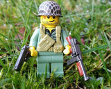 Brickarms WW2 US RANGER VEST for  Minifigures -Pick your Color!-