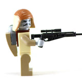 Mandalorian Sniper Rifle for Minifigures -Pick Color!- Star Wars  NEW