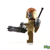 Custom MINIGUN Rotary Cannon for Minifigures -Pick Color!- Star Wars  NEW