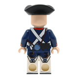 Continental Army Soldier (Revolutionary War) Custom Minifigure  - United Bricks