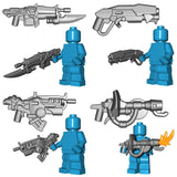 Brickwarriors GEARS OF WAR Custom Weapons for  Minifigures -Pick Style & Color-