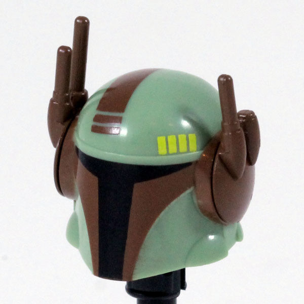 Custom MANDALORIAN TECH HELMET Minifigures -Pick Color!- Star Wars