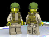 Brickarms US GUNNER VEST WW2 for Custom Minifigures -Pick your Color!-