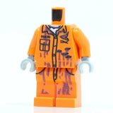 Custom Zombie Minifigure Parts -Printed On Real Lego Minifigure Parts!