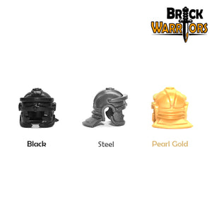 Custom Roman Helmet and Plumes for Minifigures  -Pick Color! NEW