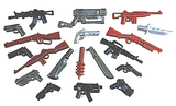 Brickarms Apocalypse Weapons Pack for Minifigures -NEW! Atomic Wasteland