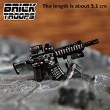 Custom M4 Rifle Variants for Minifigures -Pick Color!-  NEW Brick Troops Leyile