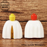 Custom Overcoat Accessory for Minifigures -Pick Color!  Leyile Brick
