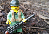 Brickarms US GUNNER VEST WW2 for Custom Minifigures -Pick your Color!-