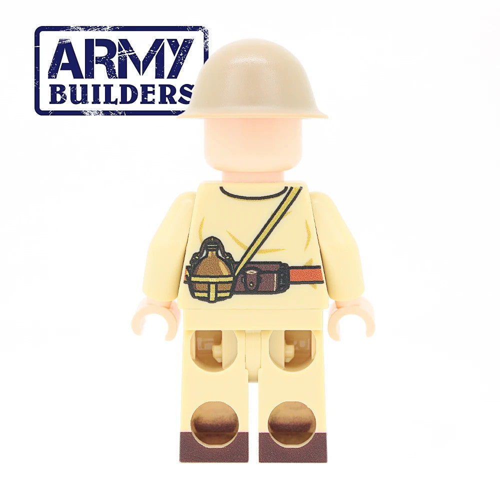 United Bricks WW2 Japanese Army Soldier- Army Builders Custom Minifigu ...