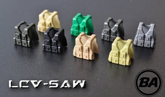 Brickarms SAW LCV Light Combat VEST for Custom Minifigures -Pick your Color!-