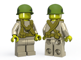 Brickarms WW2 US Command Vest for Custom Minifigures -Pick your Color!-