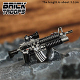 Custom M4 Rifle Variants for Minifigures -Pick Color!-  NEW Brick Troops Leyile