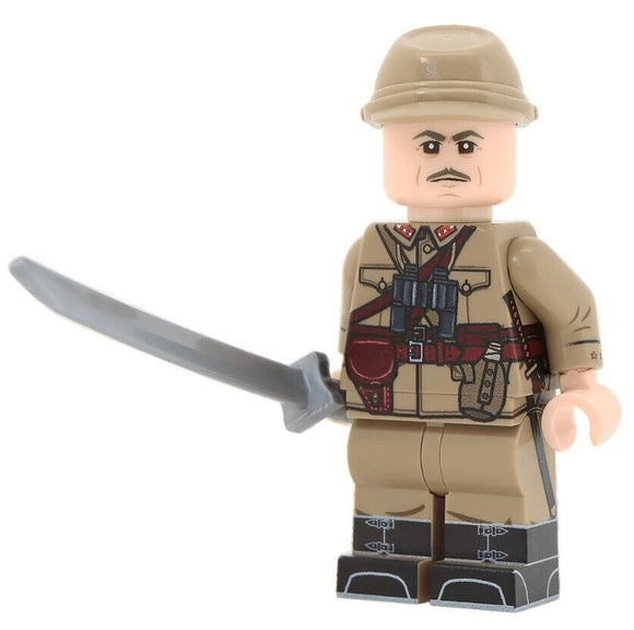 WW2 Japanese Army Officer (Burma)  Minifigure - United Bricks