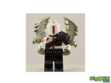 Custom God of War White Variant Printed on Genuine Lego Parts -by BKB