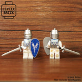 Leyile Custom Knight Accessory Pack for Minifigures -Pick Color!-  NEW