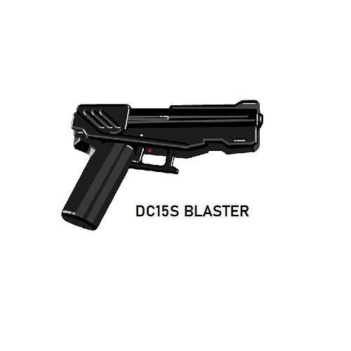 DC-15S Blaster Weapon for Minifigures -Pick Color!- Star Wars  NEW Bigkidbrix