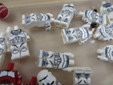 Custom Clone Trooper Minifigure Bodies UV Printed on Genuine Lego Parts