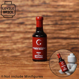 Custom Beverage Accessories for Minifigures -Pick Color!  Leyile Brick