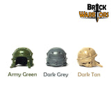 Custom Aviator Helmet Headgear for Minifigures  -NEW- Pick Color