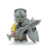 Brickwarriors DWARF SWORD for Minifigures -Pick color- Castle LOTR