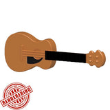 Custom ACOUSTIC GUITAR Instrument for Custom Minifigures -Pick Your Style!-