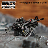 Custom M4 Rifle Variants for Minifigures -Pick Color!-  NEW Brick Troops Leyile