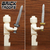 Leyile Custom UV Printed Chinese Sword B for Minifigures -Pick Color!-