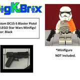 DC-15S Blaster Weapon for Minifigures -Pick Color!- Star Wars  NEW Bigkidbrix