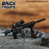 Custom M4 Rifle Variants for Minifigures -Pick Color!-  NEW Brick Troops Leyile