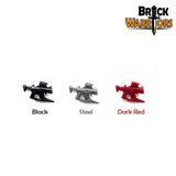 Brickwarriors Custom Skewer SMG Weapon for Minifigures  -Pick your Color!-