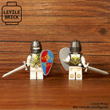 Leyile Custom Knight Accessory Pack for Minifigures -Pick Color!-  NEW